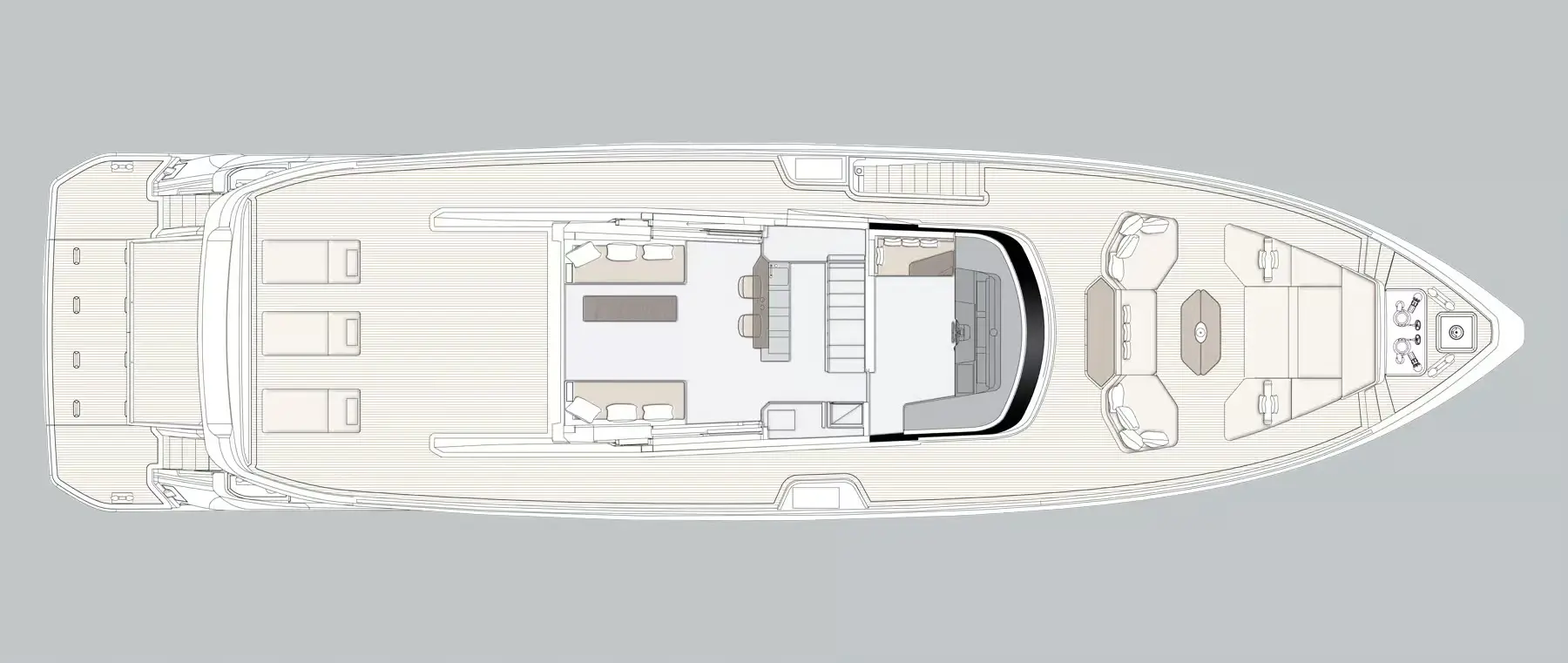 Azimut Grande 30M — official builder image