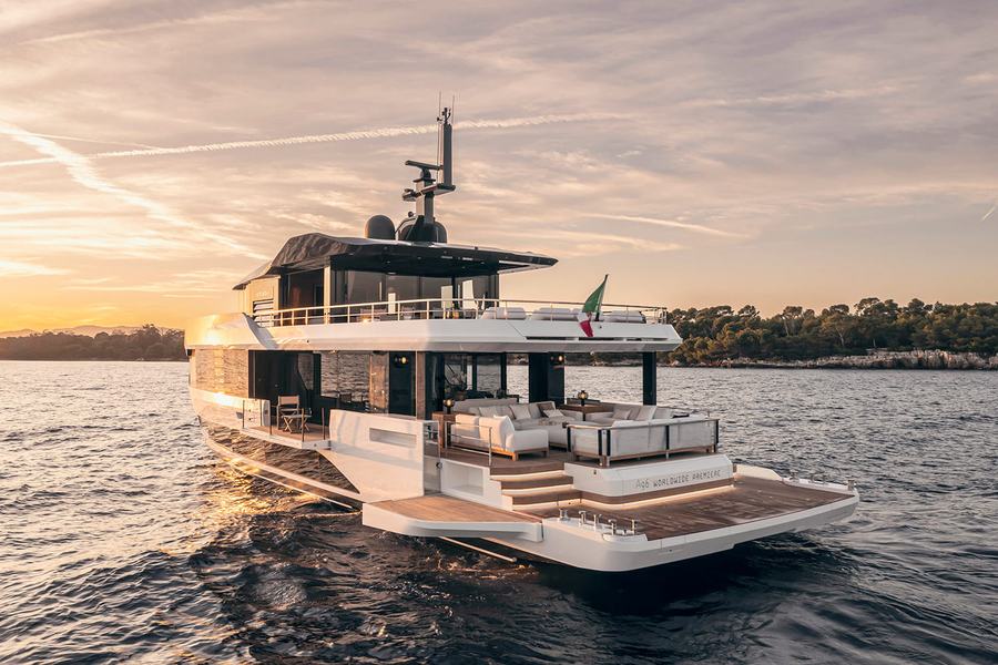 Arcadia Yachts A96 — official builder image