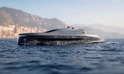 Project MOBU 33m concept — BAZ Yacht Design