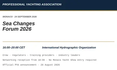 PYA Sea Changes Forum 2026