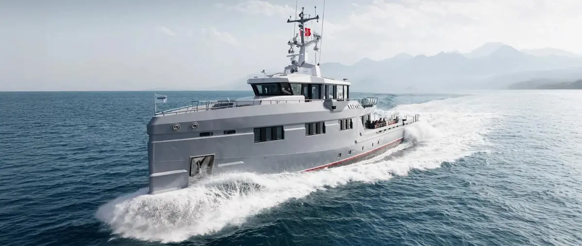 53m Yacht Support RAFTER Delivered by Damen Yachting — official source image