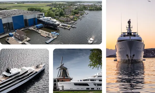 Feadship Refit & Services update — Anshin and Halcyon