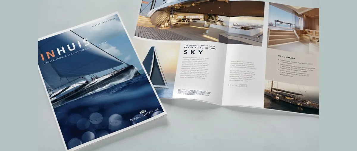Royal Huisman Winter INHUIS Update Covers Trident, SKY, AERA and Aquarius — official source image