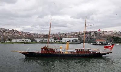 RMK Restores 38m Steam Yacht CANGARDA for Istanbul's Maritime Museum — source image