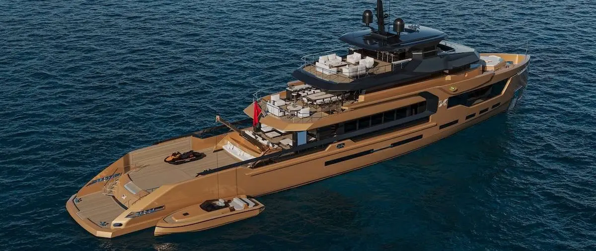 RMK Yachts and Hot Lab Propose Three Configurations for 50m PETRA Explorer — source image