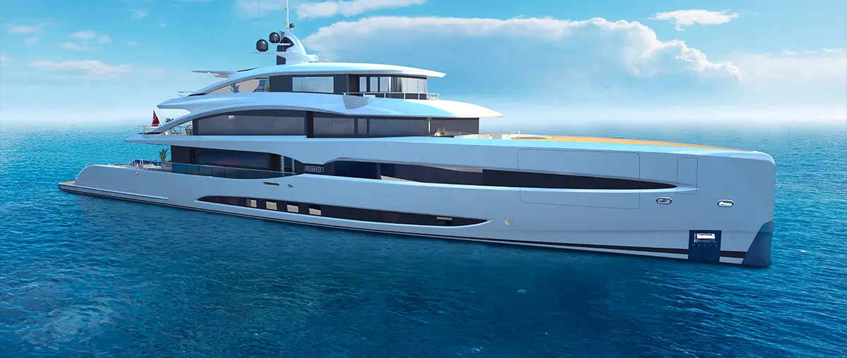 Romeo Marine Previews 60m Hybrid Romeo 60 at Monaco — verified source image