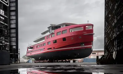 Rossinavi news - ROSSINAVI LAUNCHES M/Y AKULA