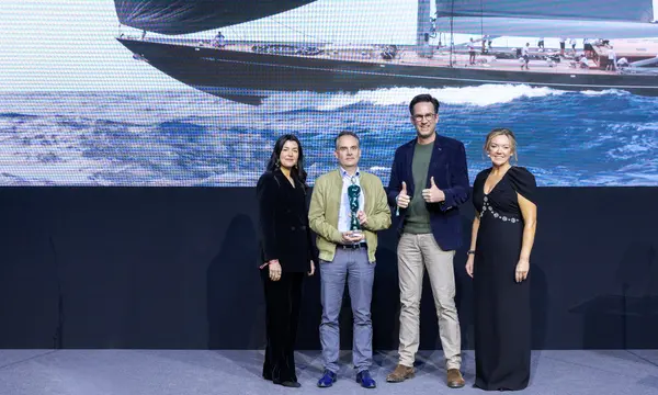 Aquarius wins Best Naval Architecture for sailing yachts - Royal Huisman exact article image
