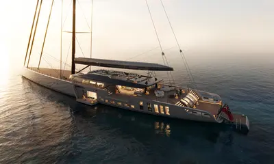 SKY: the world's tallest sloop is ready to build - Royal Huisman article image
