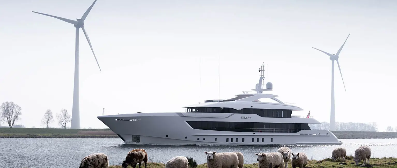 Heesen Yachts Unveils 2025’s First Delivery: Serena, a 55m Steel Marvel press image