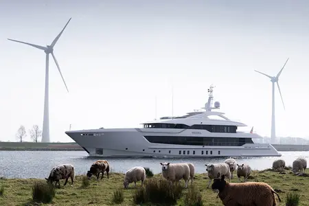 Heesen Yachts Unveils 2025’s First Delivery: Serena, a 55m Steel Marvel press image