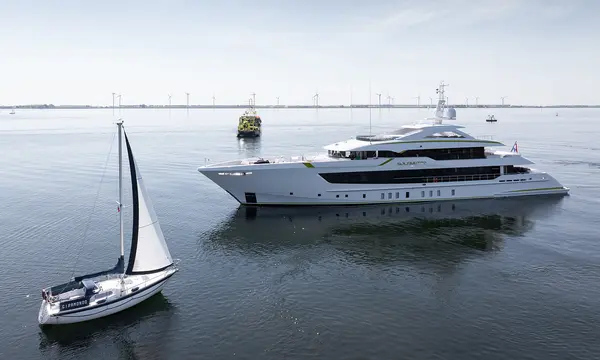 Solemates Delivered: Experienced Owner Chooses Heesen Again for Bespoke 55-metre steel superyacht press image
