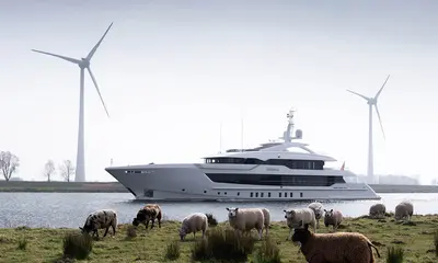 Heesen Yachts Unveils 2025’s First Delivery: Serena, a 55m Steel Marvel press image