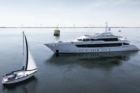 Solemates Delivered: Experienced Owner Chooses Heesen Again for Bespoke 55-metre steel superyacht press image
