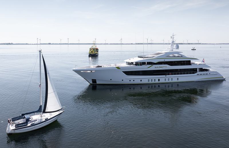Solemates Delivered: Experienced Owner Chooses Heesen Again for Bespoke 55-metre steel superyacht press image