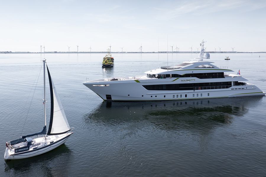 Solemates Delivered: Experienced Owner Chooses Heesen Again for Bespoke 55-metre steel superyacht press image