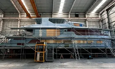 Sarp Advances 25.9m XSR 85 Raised-Pilothouse Yacht Toward 2027 — source image