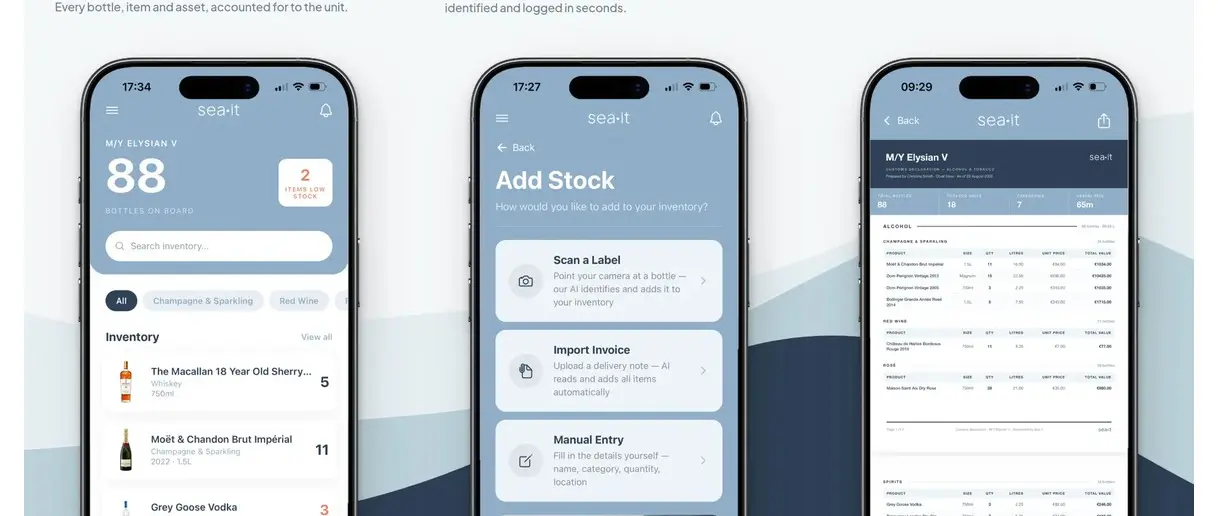 Sea·it Brings Real-Time Superyacht Interior Inventory App to METSTRADE — source image