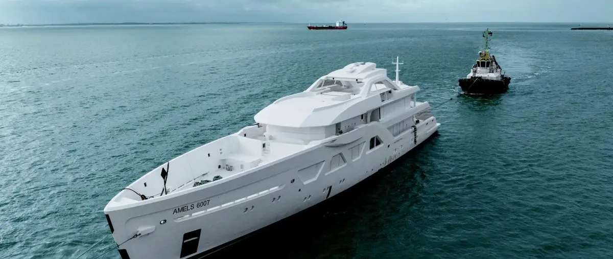 Seventh Amels 60 joins her sister yachts press image