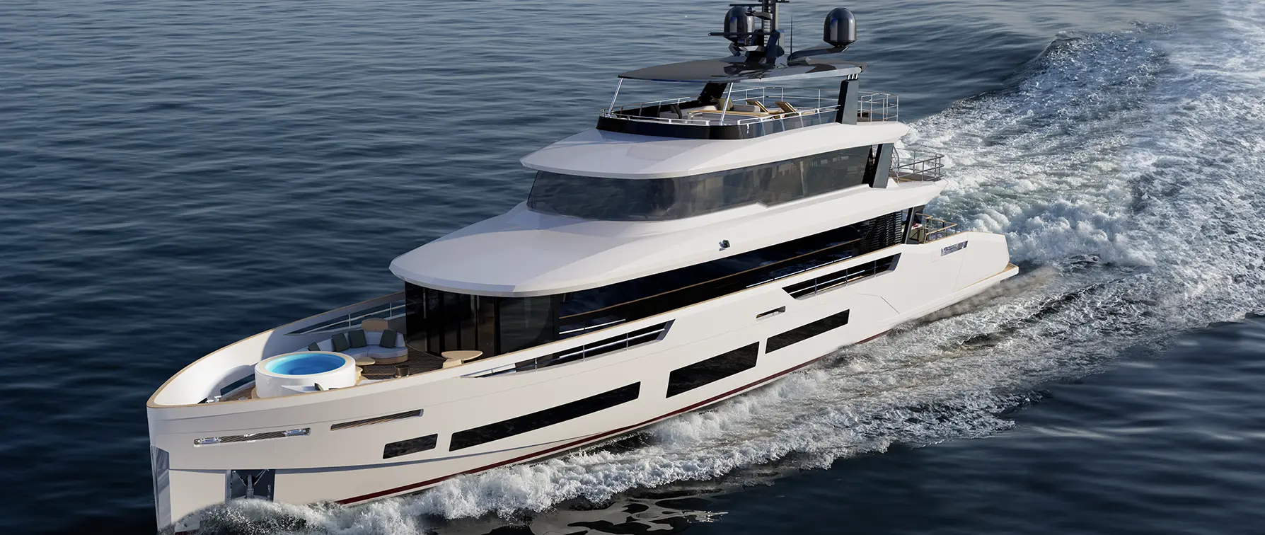 Sirena 118 — Sirena Yachts exterior