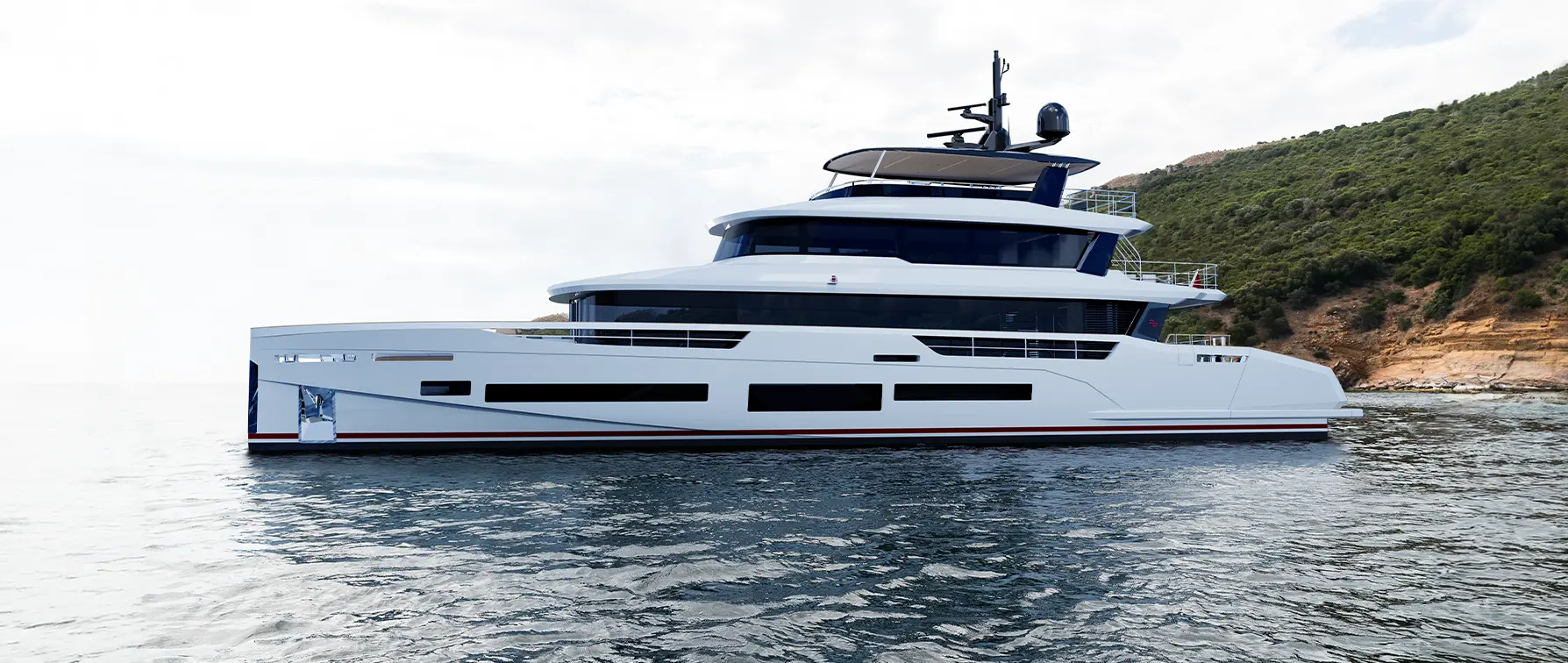 Sirena 118 Exterior 2 — Sirena Yachts