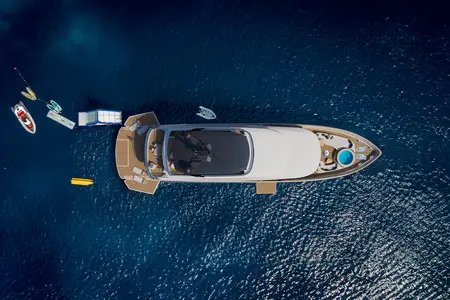Sirena 118 Exterior 3 — Sirena Yachts