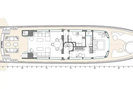 Sirena 118 Layout 4 — Sirena Yachts
