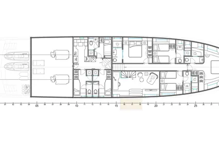 Sirena 118 Layout 10 — Sirena Yachts
