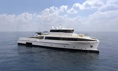 Official source image — Strategic Marine Enters Superyacht Sector With 42m Support Vessel