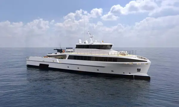 Official source image — Strategic Marine Enters Superyacht Sector With 42m Support Vessel