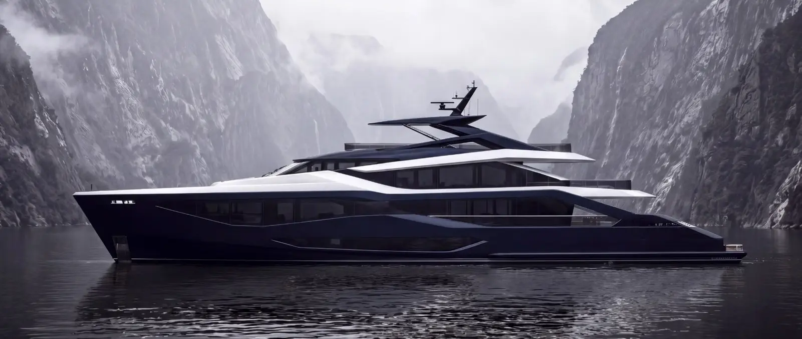 Sunseeker Details 45m Semi-Displacement Superyacht with 440GT Volume — source image