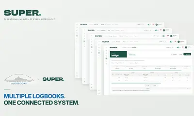 SUPER. Links Yacht eLogbooks to Workflows and Unveils Redesigned Interface — source image
