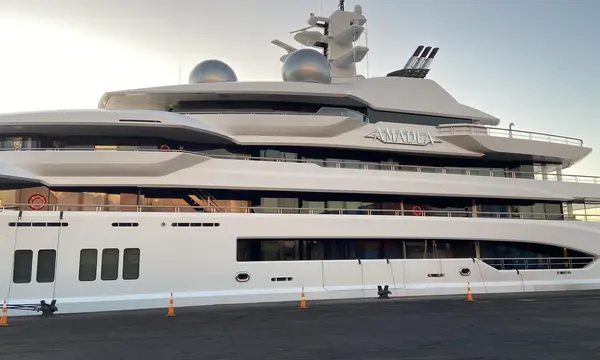 Superyachts in Wartime — Amadea