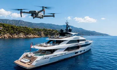 Superyacht drone
