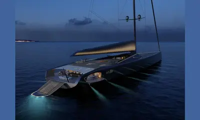 Royal Huisman Reveals 85m Project 410 as World’s Largest Sloop