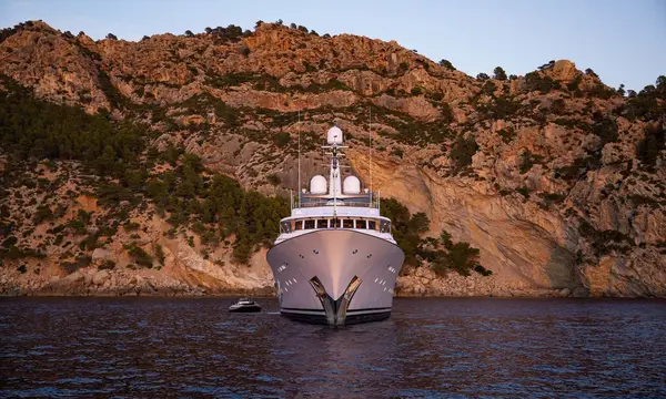 Classic 52.7m Feadship MIRAGE Listed for Sale at €17.95 Million — M/Y MIRAGE / official yacht website archival exterior photograph (2022)