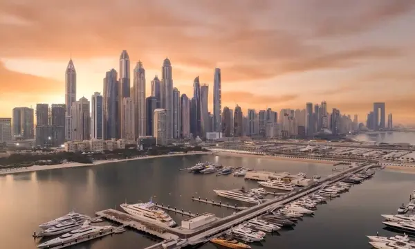 Royal Yacht International — official promotional image accompanying its Dubai International Boat Show 2026 guide