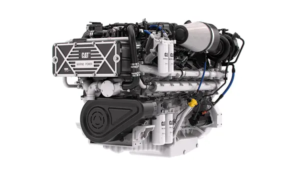 Caterpillar Puts 2,433mhp C32B at Centre of 2026 Yachting Power Push