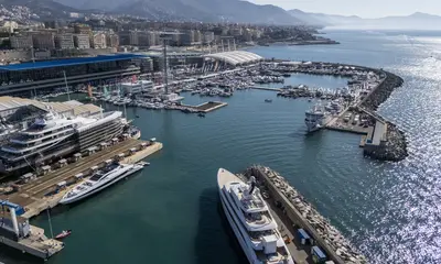 Genoa Boat Show 2026 Adds 35–50m Yacht Display and 215 New Models — official credited editorial image