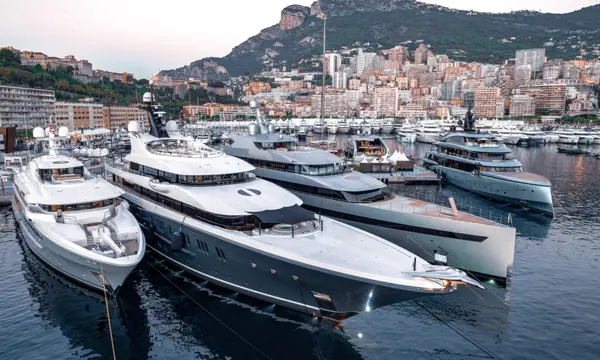 Yacht Club de Monaco Outlines Yachting Economy and September Industry Events — Yacht Club de Monaco / official archival Monaco harbour photograph