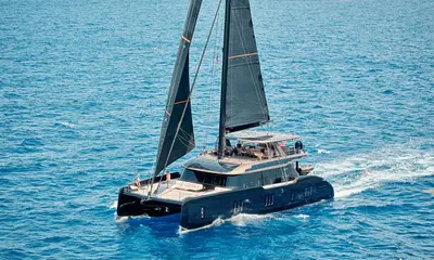 24.4m Sunreef THE IDLER Offered for Sale at €9.95 Million — Burgess / official brokerage photograph of THE IDLER, 2026
