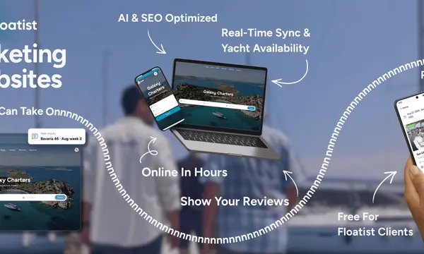 Floatist Adds Managed Websites with Live Charter Availability and Payments — verified official source image