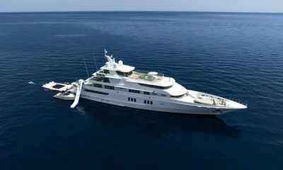 73m Lürssen CORAL OCEAN Listed for Sale at €99 Million — Ahoy Club / official CORAL OCEAN sale listing photograph