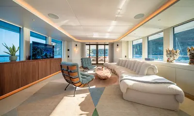 Edmiston — official interior photograph of the 37.8m Moonen COCOON