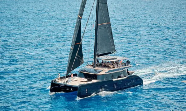 24.4m Sunreef THE IDLER Offered for Sale at €9.95 Million — Burgess / official brokerage photograph of THE IDLER, 2026
