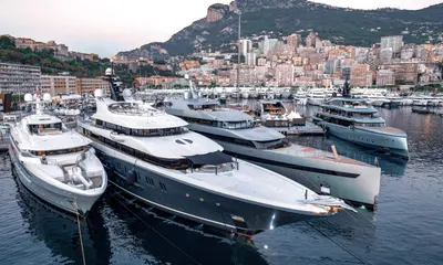 Yacht Club de Monaco Outlines Yachting Economy and September Industry Events — Yacht Club de Monaco / official archival Monaco harbour photograph