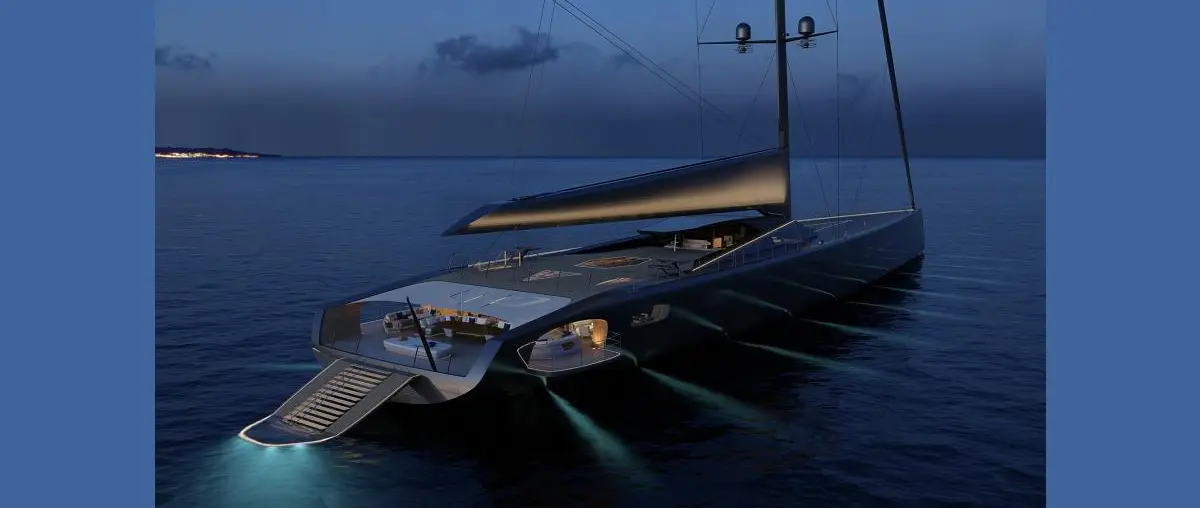 Royal Huisman Reveals 85m Project 410 as World’s Largest Sloop