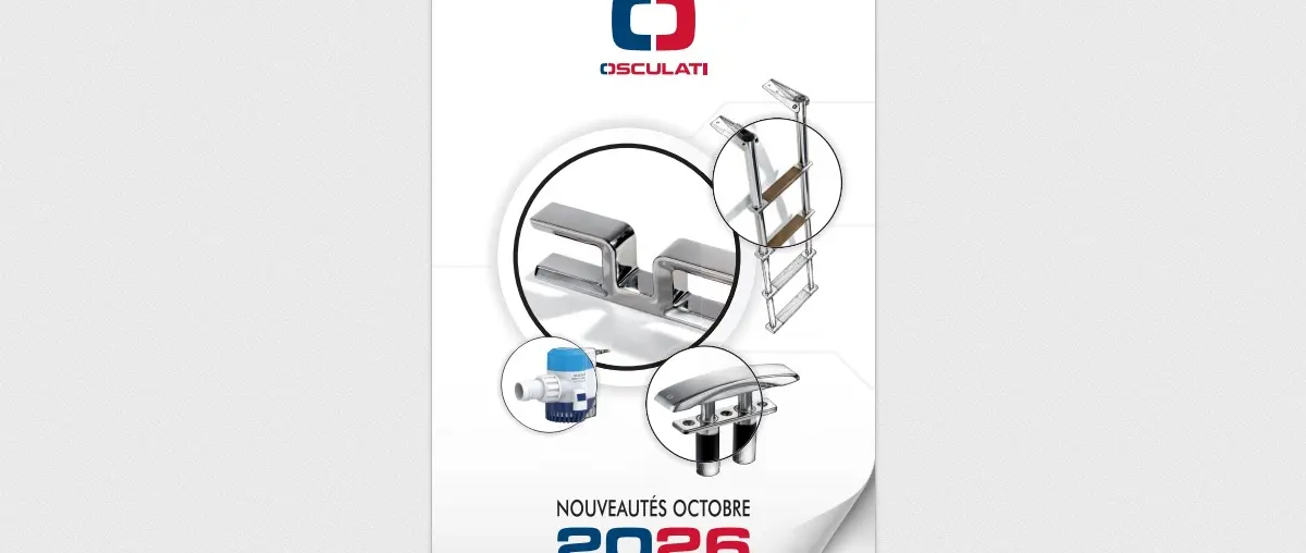 Osculati Introduces Halo Stainless Deck Fittings for Yacht Builders — verified official source image
