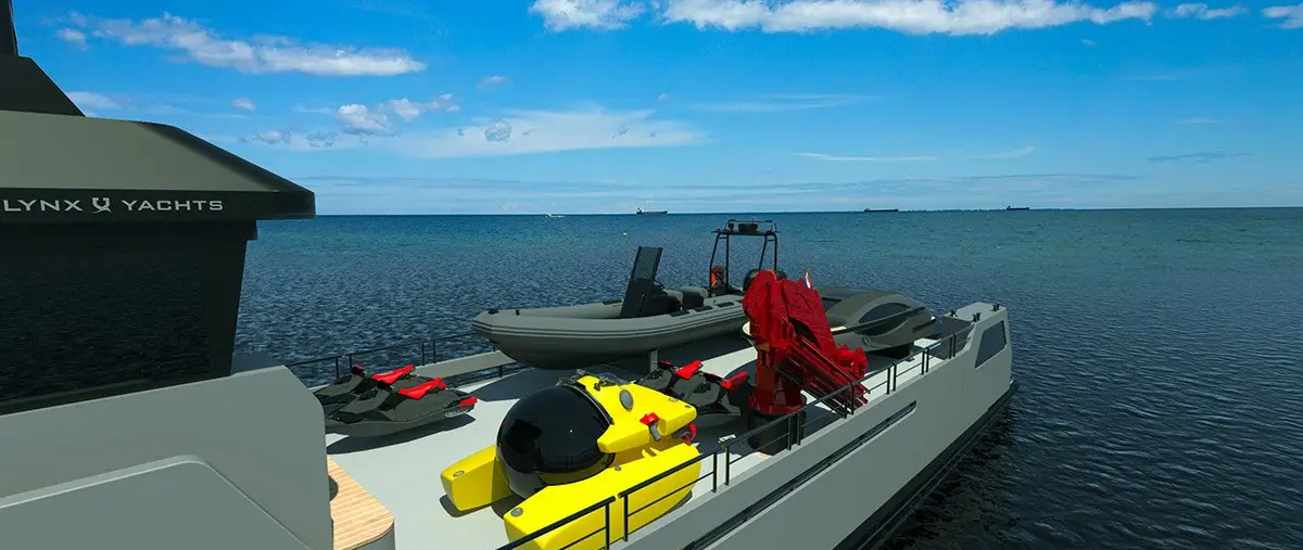 Lynx Yachts Explains Explorer Yacht Tender Selection — source image