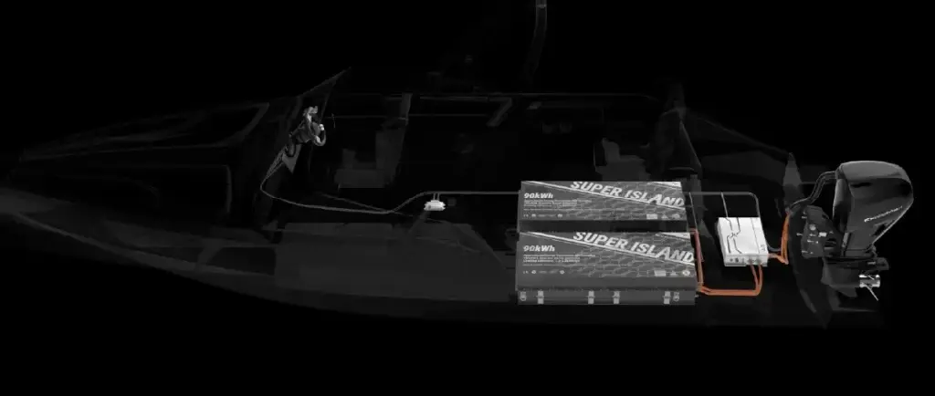 ExploMar WAVE 300 electric outboard — official company image